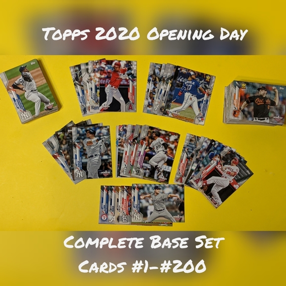 Topps Other - Topps 2020 Opening Day Baseball Complete Base Set